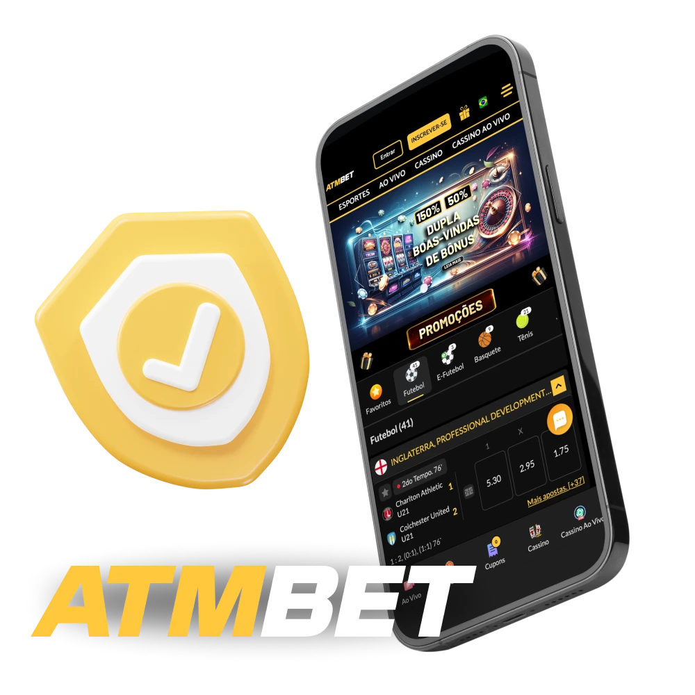 O casino online ATMBET tem licença.
